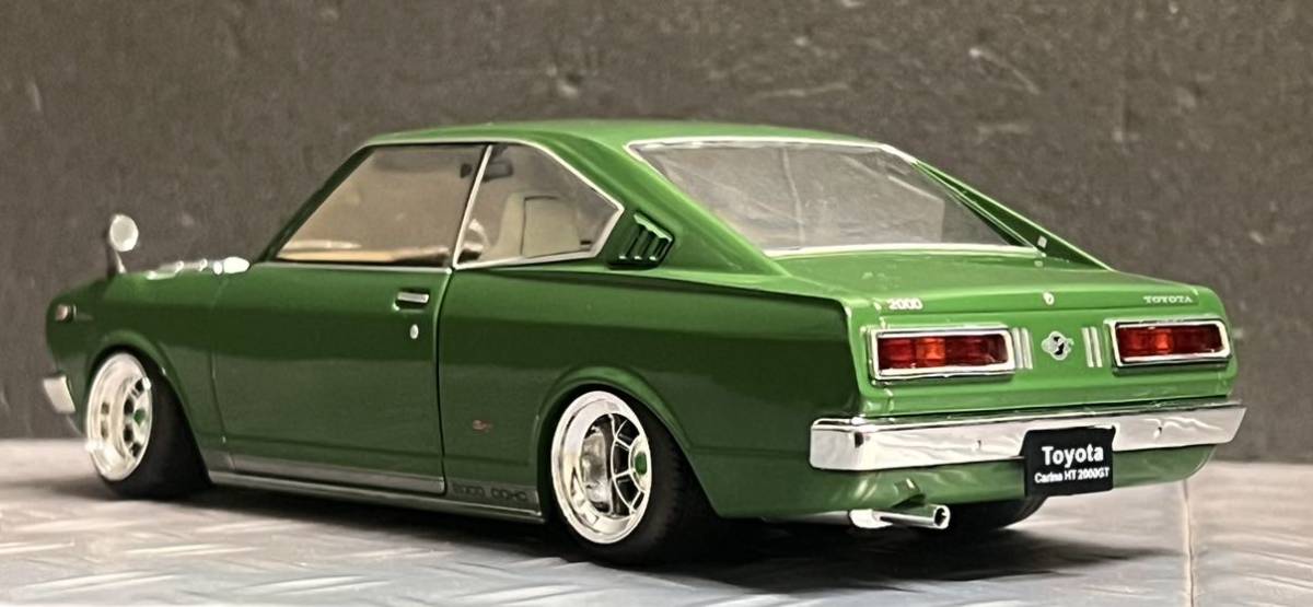 アシェット 国産名車 1/24 トヨタ カリーナHT 2000GT カスタム 旧車 