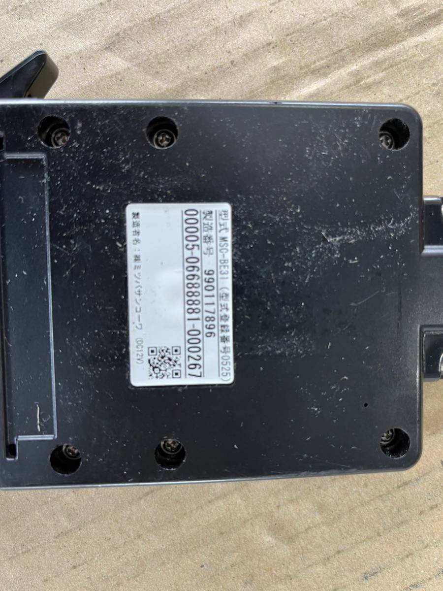 MITSUBA 2輪用 ETC MITSUBA バイク用 ETC車載器 自動二輪用 ミツバサン