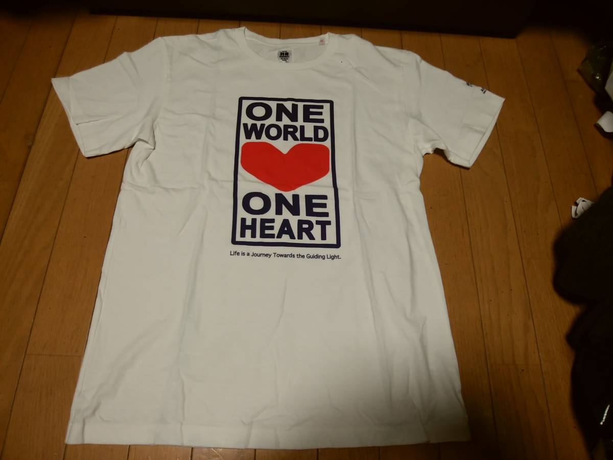 H.R.MARKET ハリウッドランチマーケット】Tシャツ2 日本製 「ONE WORLD 