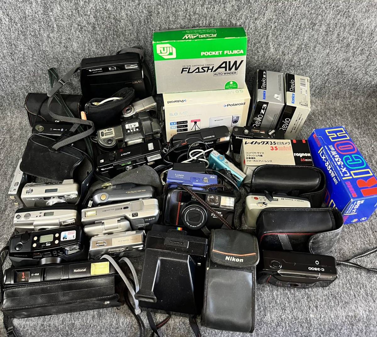 コンパクトカメラ まとめセット フィルムカメラ デジカメ OLYMPUS