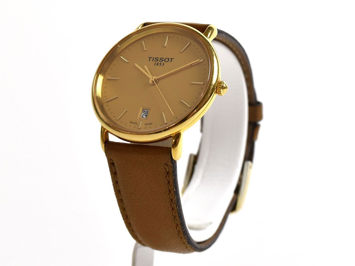 G0544 TISSOT ティソ メンズウォッチ 腕時計 クォーツ デイト 3針