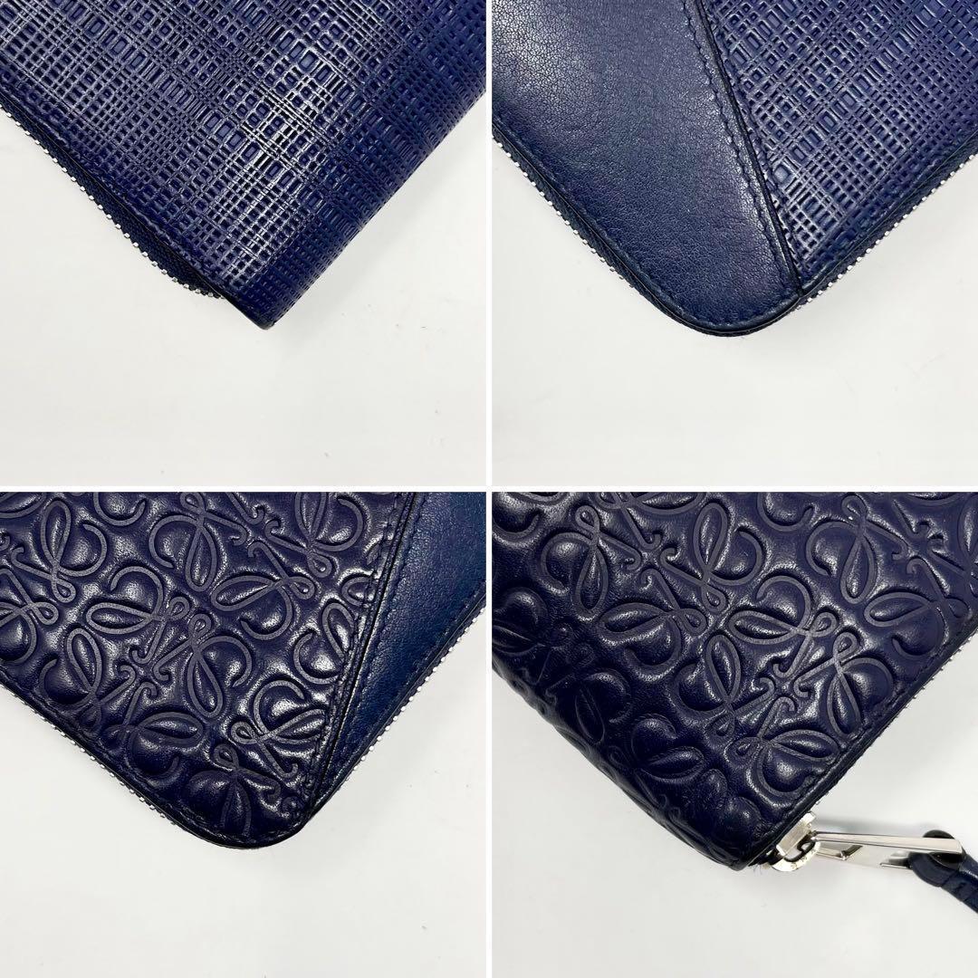 1円【極美品】ロエベ LOEWE 長財布 オーガナイザー ラウンドジップ 