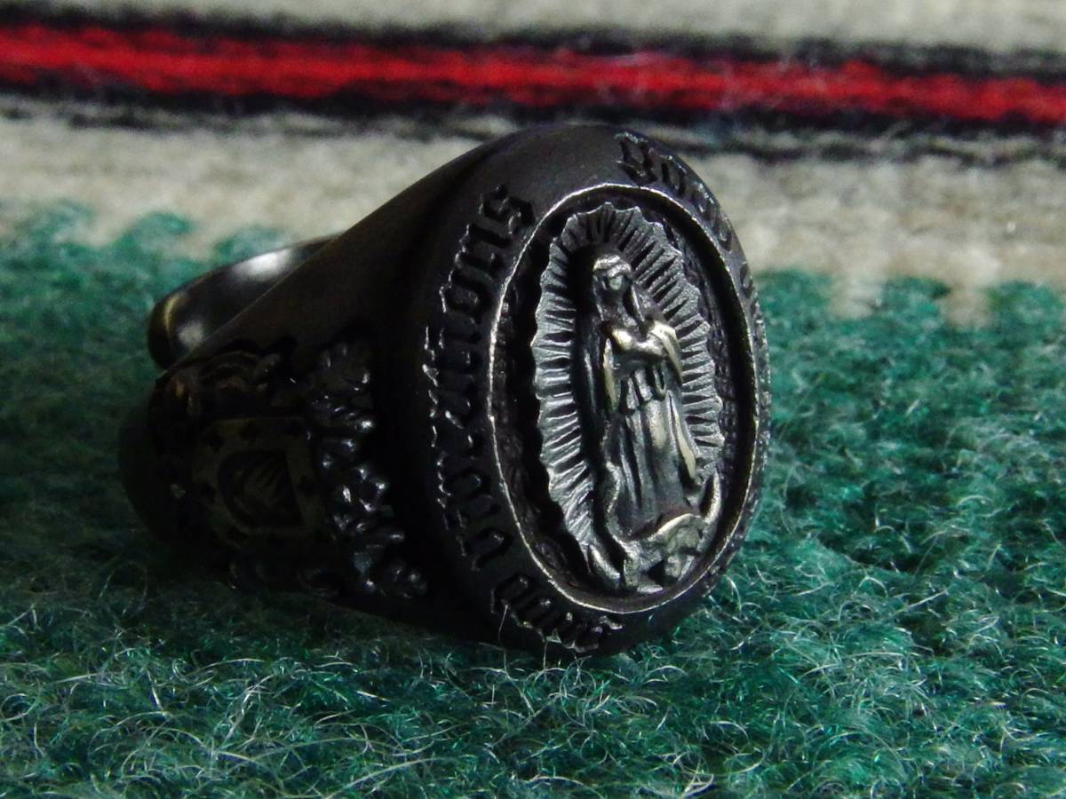 goodvibrations グッドバイブレーション マリア メキシコ メキシカン リング 指輪 アウトローバイカー 40'S 50'S ビンテージ ヴィンテージ