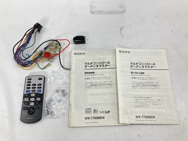 SONY WX-7700MDX カーステレオ CD MD カー用品 中古W7712885(ソニー
