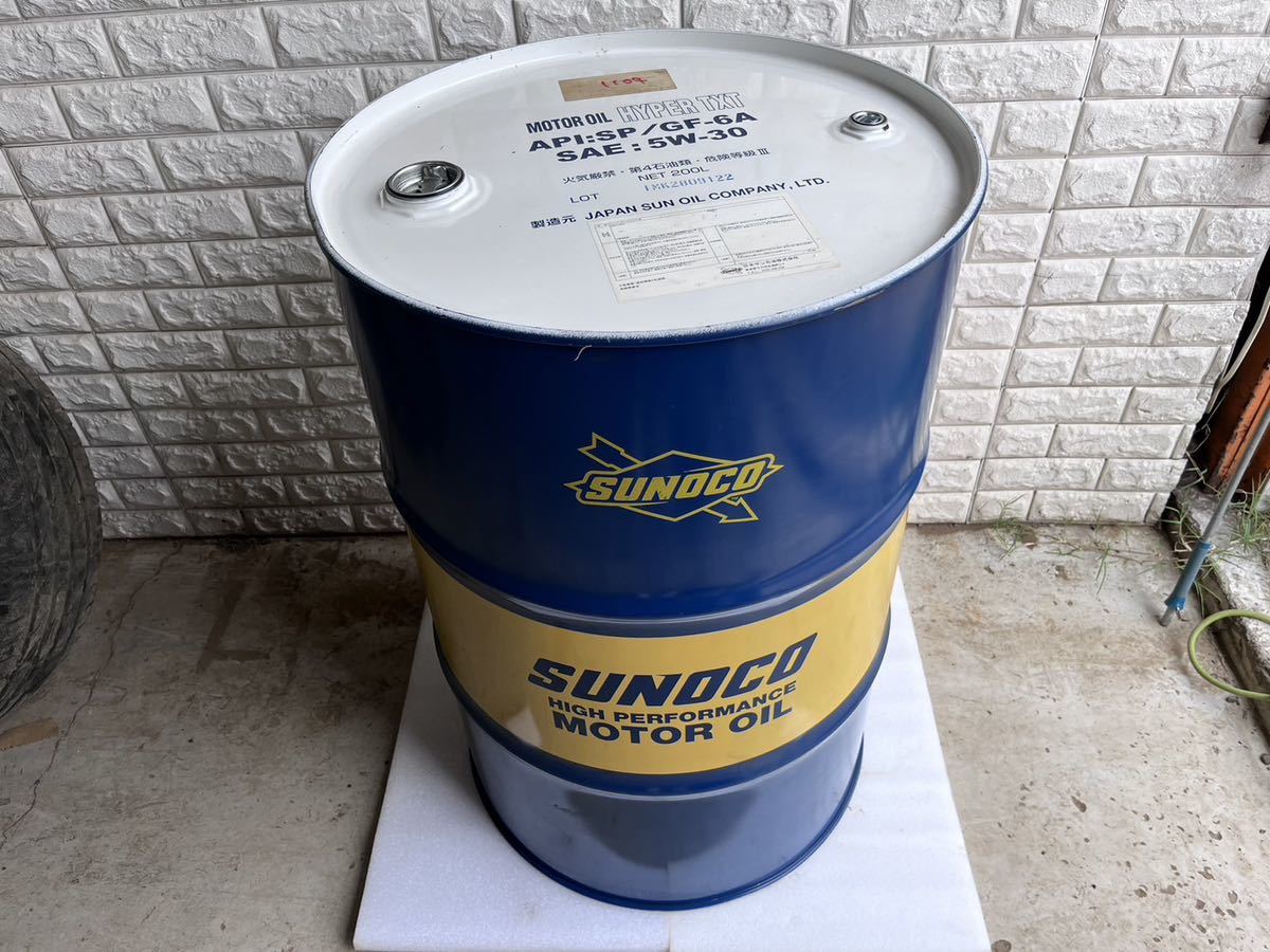 スノコ 空ドラム缶 200L SUNOCO ドラム缶 SUNOCO(スノコ) 200リッター 