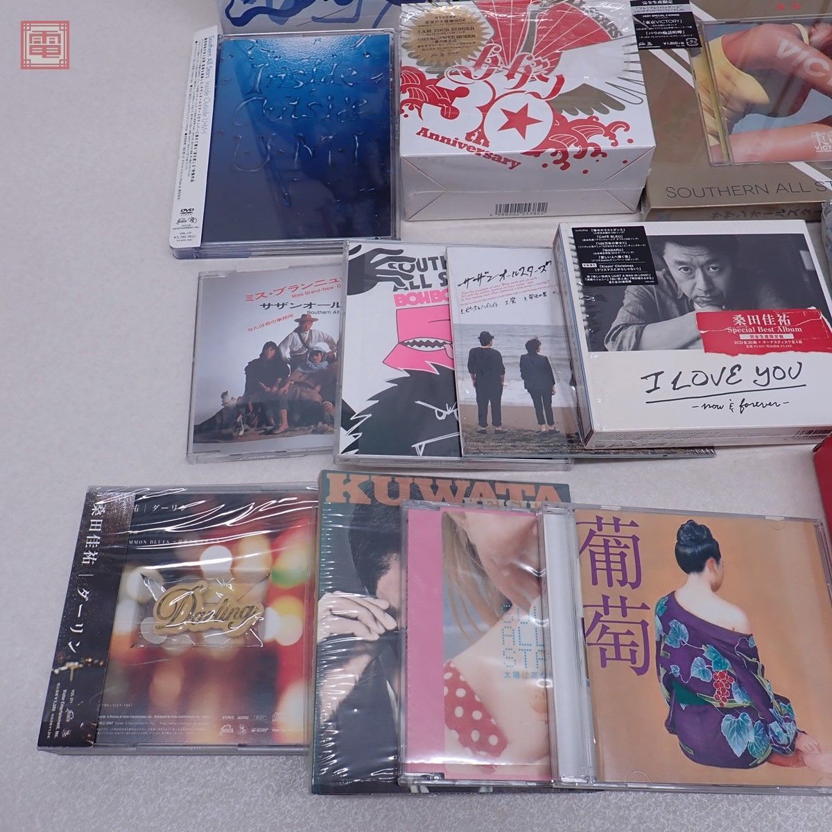 サザンオールスターズ 桑田佳祐 CD/DVD/ブルーレイ 他 まとめて15点 
