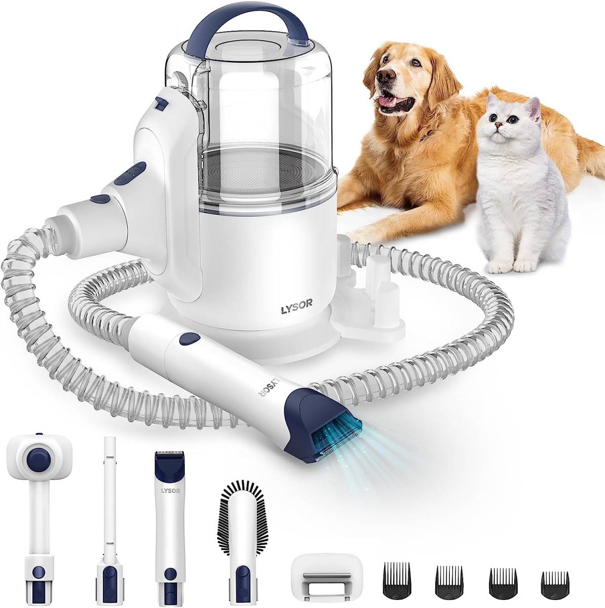 PETKIT ペット用バリカン 5 in 1 ペットグルーミングセット 多機能