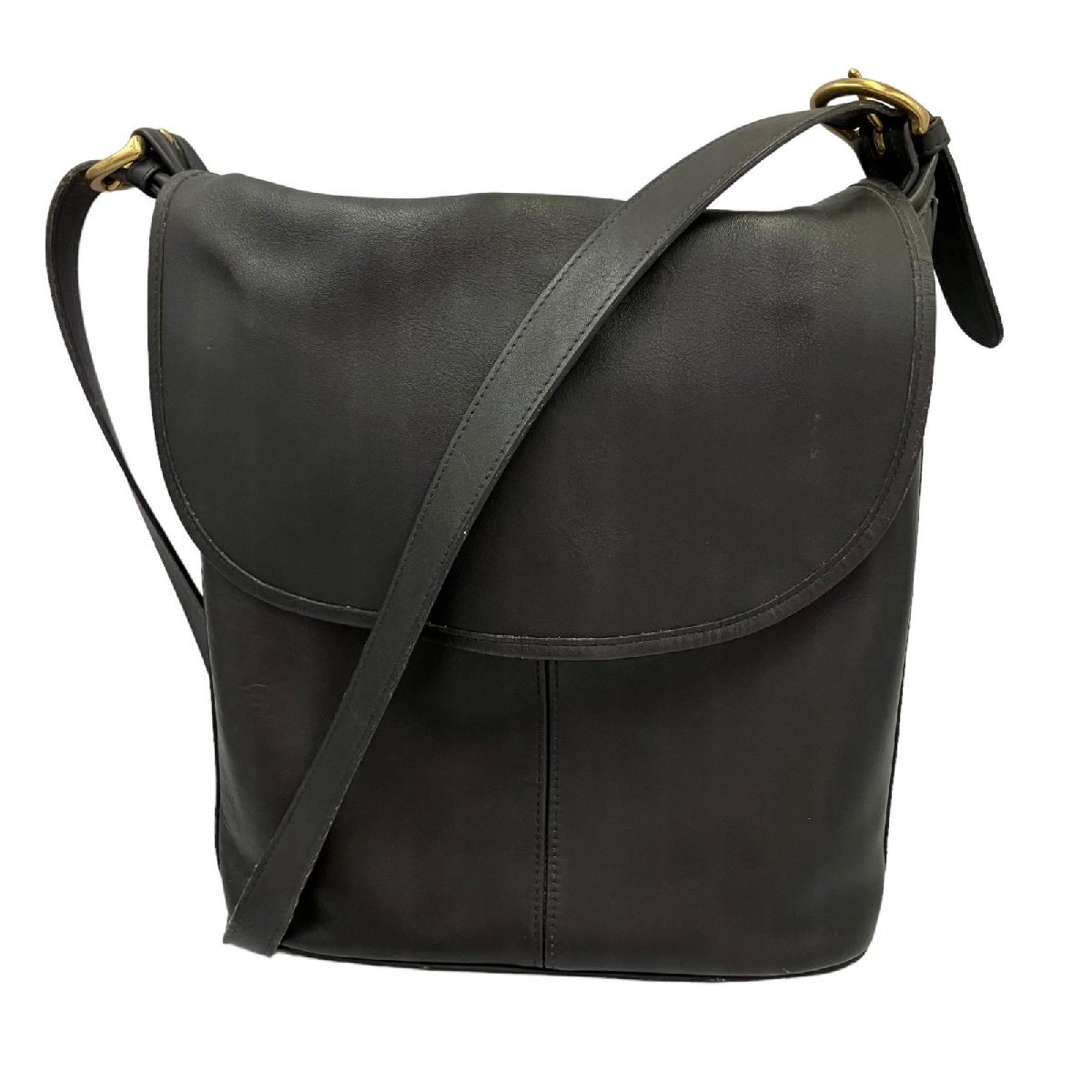 美品】COACH オールドコーチ ショルダーバッグ 4115 USA製 黒 【公式通販】