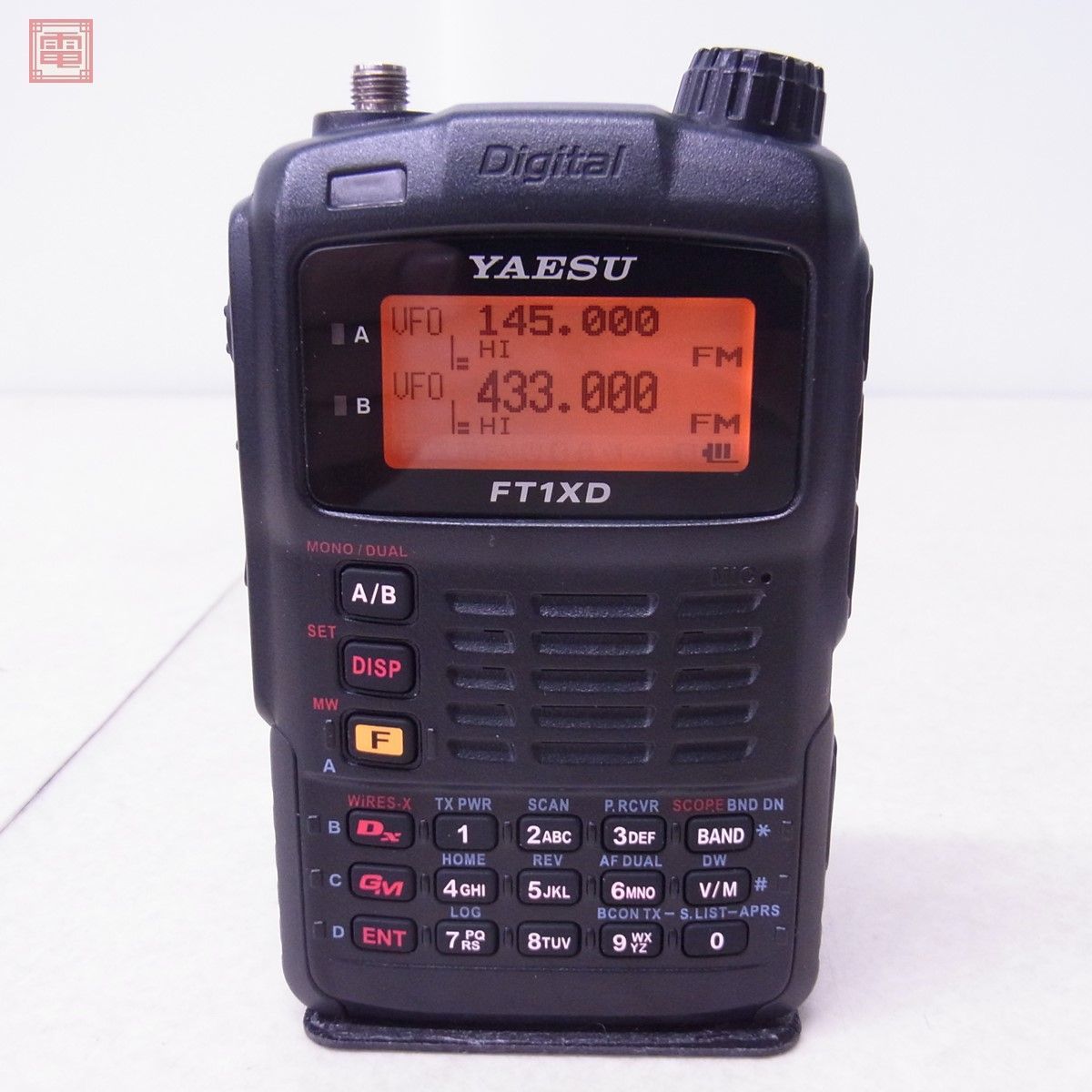 美品 ヤエス 八重洲 FT1XD 144/430MHz ハンディ無線機 元箱・取説【10