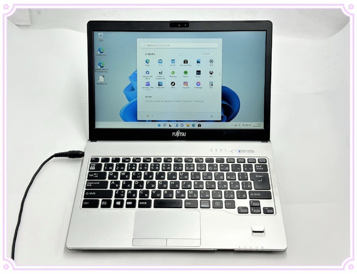 1円～ 保証付 日本製 高速SSD 13.3型 ノートパソコン 富士通 S936/M 