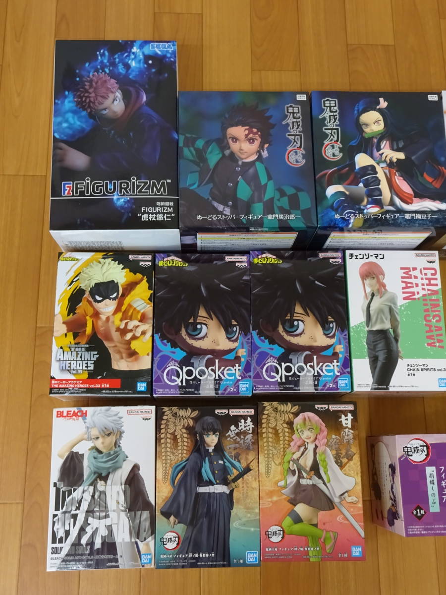 【19体セット】フィギュア まとめ売り ヒロアカ 呪術廻戦 等 19体セットフィギュア まとめ売り ヒロアカ 呪術廻戦 等 鬼滅の刃