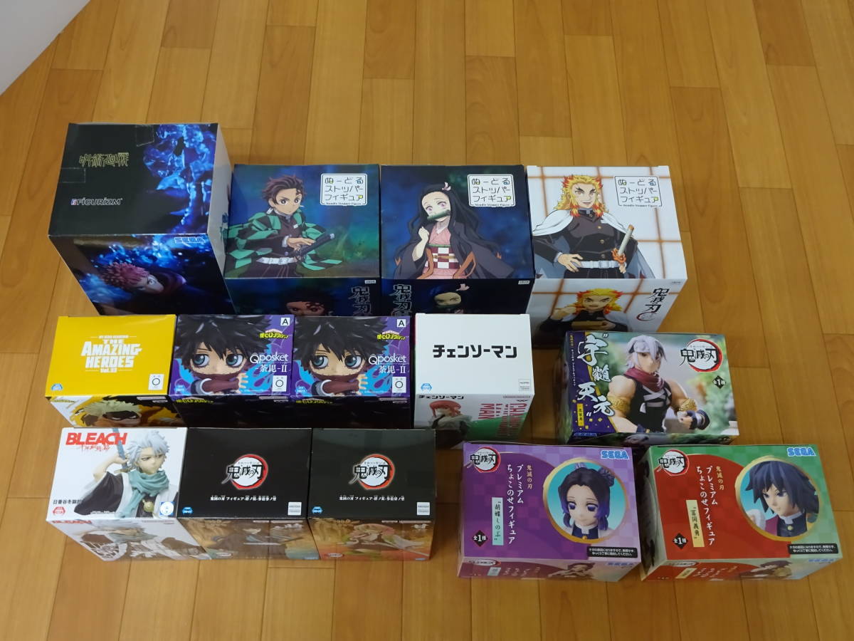 【19体セット】フィギュア まとめ売り ヒロアカ 呪術廻戦 等 19体セットフィギュア まとめ売り ヒロアカ 呪術廻戦 等 鬼滅の刃