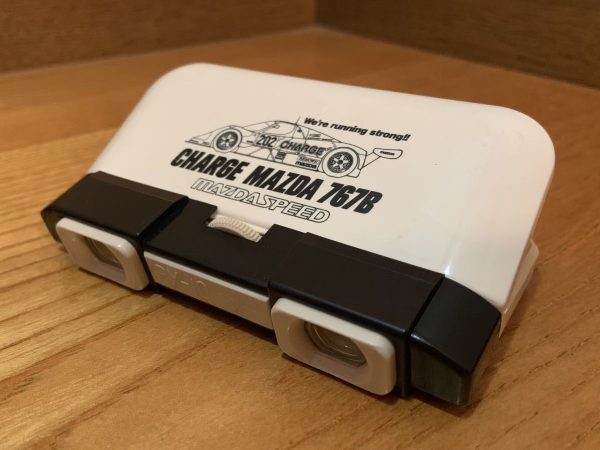 ★希少 MAZDA CHARGE MAZDA 767B チャージマツダマツダスピード MAZDA SPEED コンパクト双眼鏡 オペラグラス 当時物★
