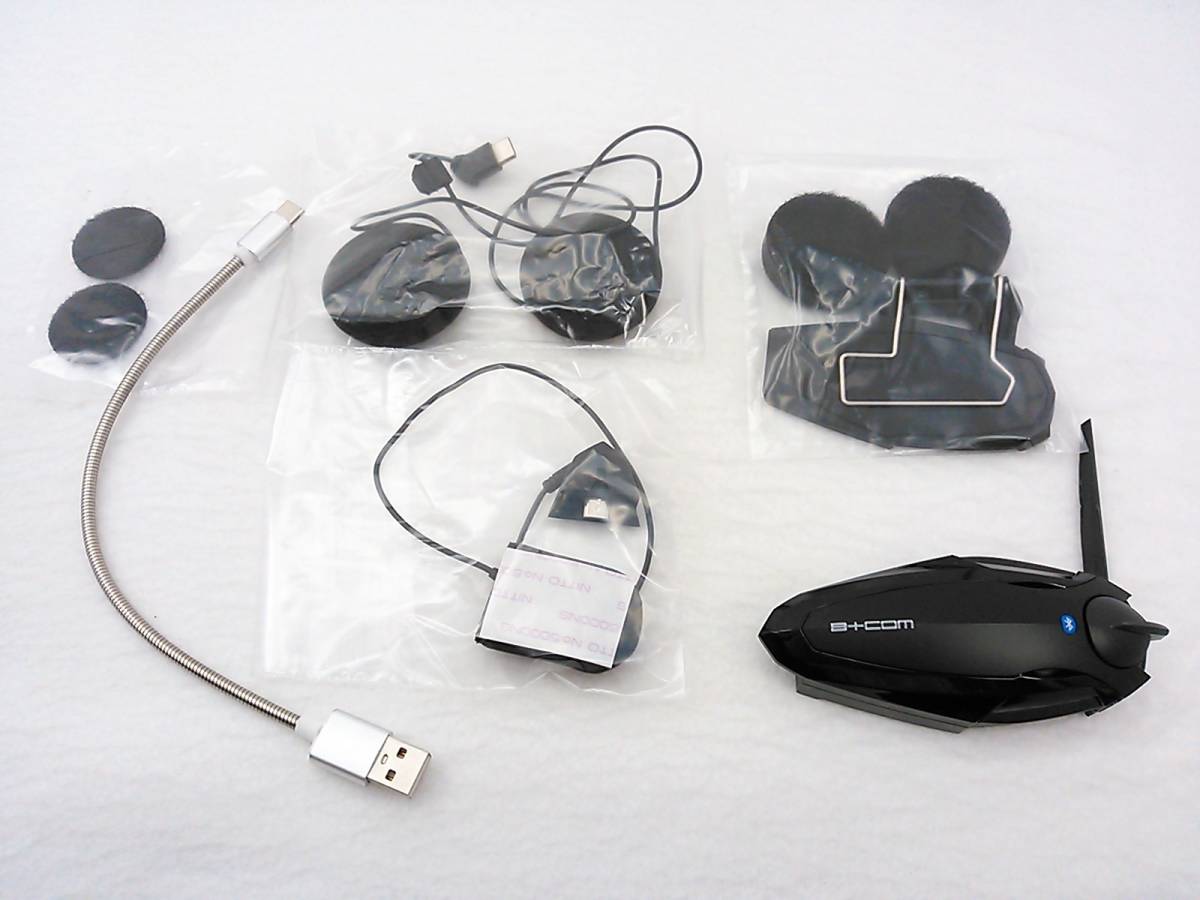 Bluetooth インカム サインハウス B+COM SB6X Ver5.5 ワイヤーマイク B
