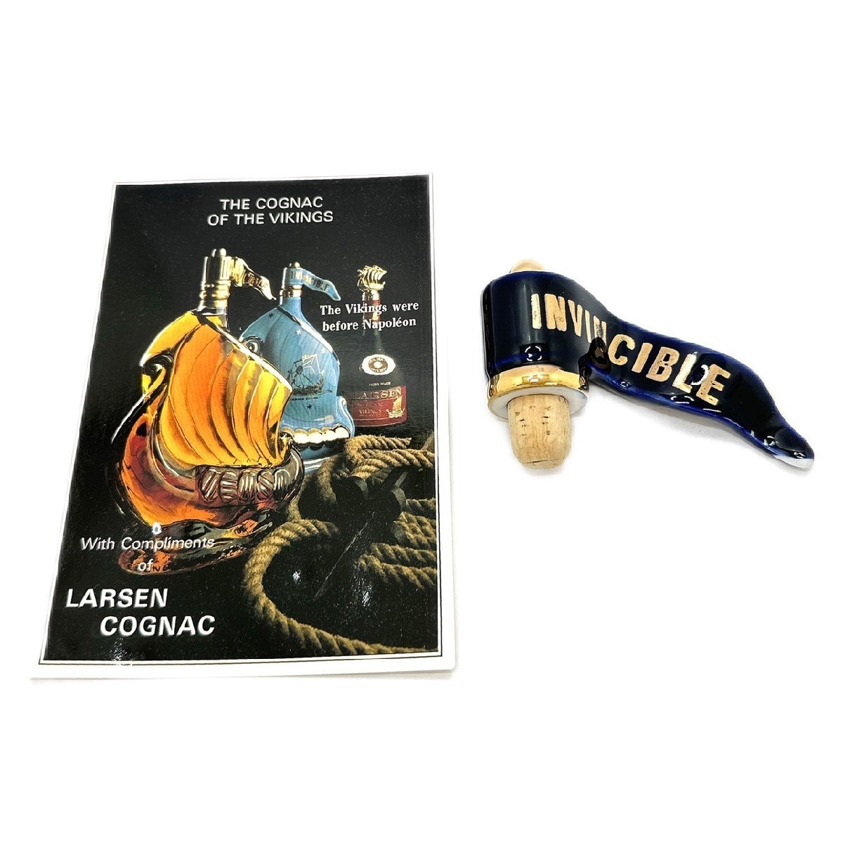 LARSEN VIKING SHIP ラーセン バイキングシップ ゴールド 金 陶器