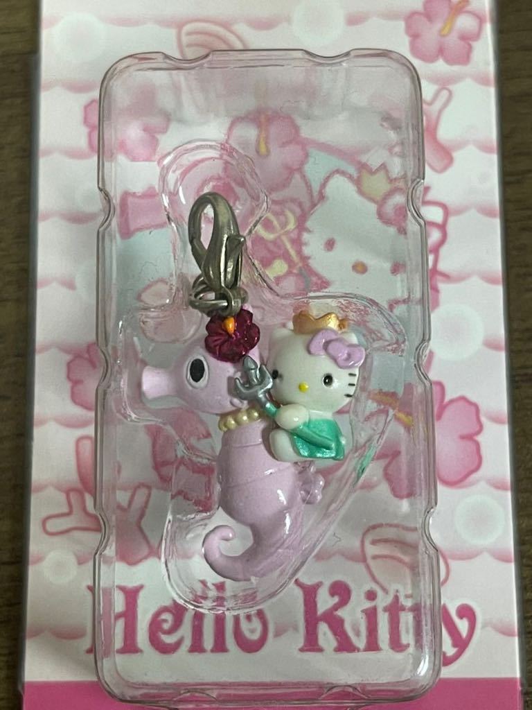 ハローキティ　タツノオトシゴ　ファスナーマスコット ハローキティ サンリオ kitty 2007 タツノオトシゴ sea horse