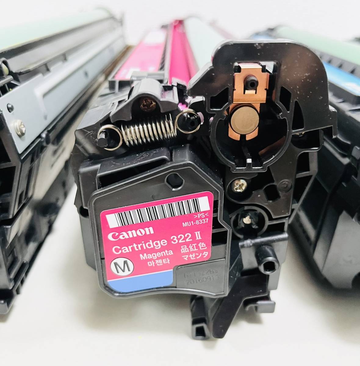 Canon 残量あり トナーカートリッジ 322II マゼンタ イエロー Canon 残量あり トナーカートリッジ 322II マゼンタ イエロー