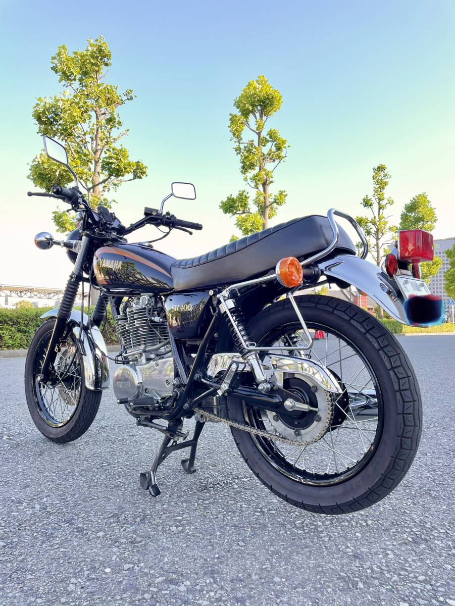 YAMAHA SR400 - 2003年式 (BC-RH01J) 走行距離14,496km 車検今年の4月