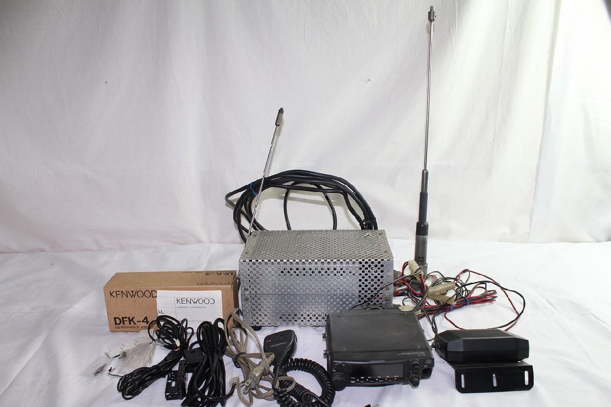 14gP05434F 1円スタート レトロ 無線機 KENWOOD ケンウッド DIAMOND 