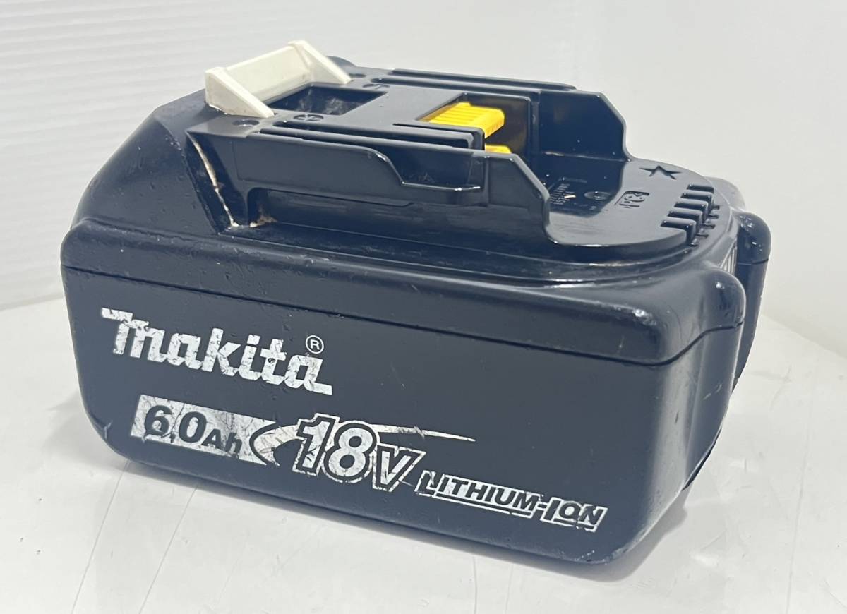 セール makita マキタ 18V 純正品 リチウムイオンバッテリー BL1860B 18V 6.0Ah 残量表示 急速充電 雪マーク 蓄電池 リチウムイオン電池 682(パーツ)｜売買されたオークション情報、yahooの商品情報をアーカ インパクトドライバ
