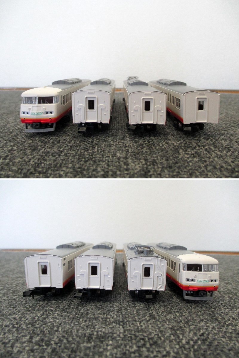 □【動作確認済】KATO 117系”Sunライナー”直流近郊形電車 4両セット N