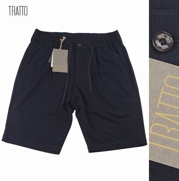 新品 TRATTO トラット 春夏 ストレッチ メンズ ゴルフウェア サーフニット ショート ハーフパンツ 82 吸水速乾 定価23，100円