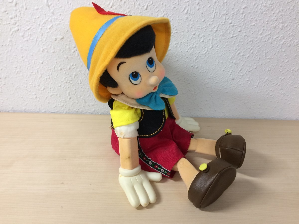 ディズニー サンキョー ピノキオ 首振りオルゴール 星に願いを 6A52
