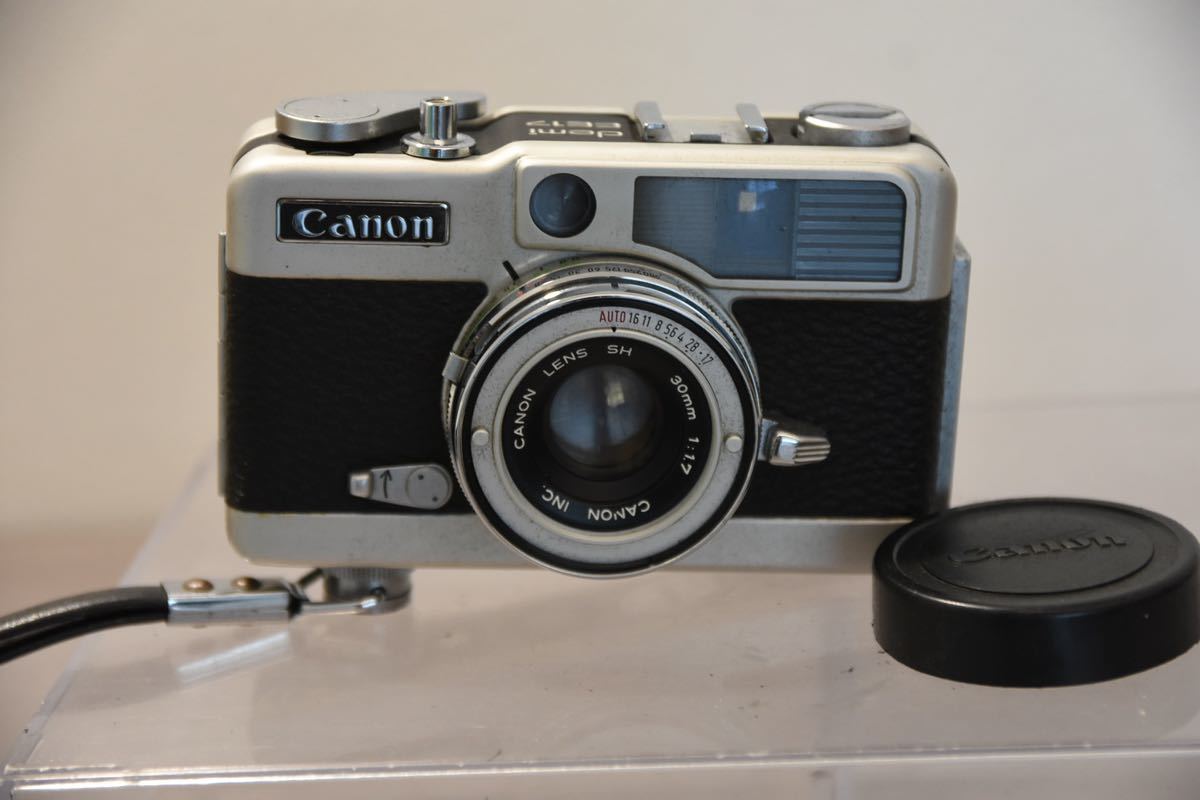 カメラ コンパクトフィルムカメラ Canon キャノン Demi EE17 Y31 Canon