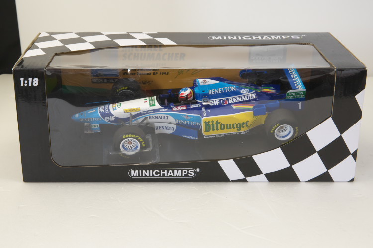 ミニチャンプス 1/18 ベネトン ルノー B195 優勝 ドイツGP ワールド