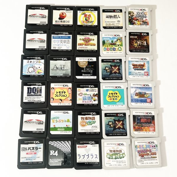 ゲーム ニンテンドーDS、3DSソフト 200本以上セット動作未確認