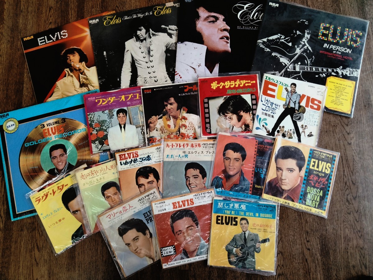 elvis presley エルヴィス・プレスリーLP.EP レコードまとめて
