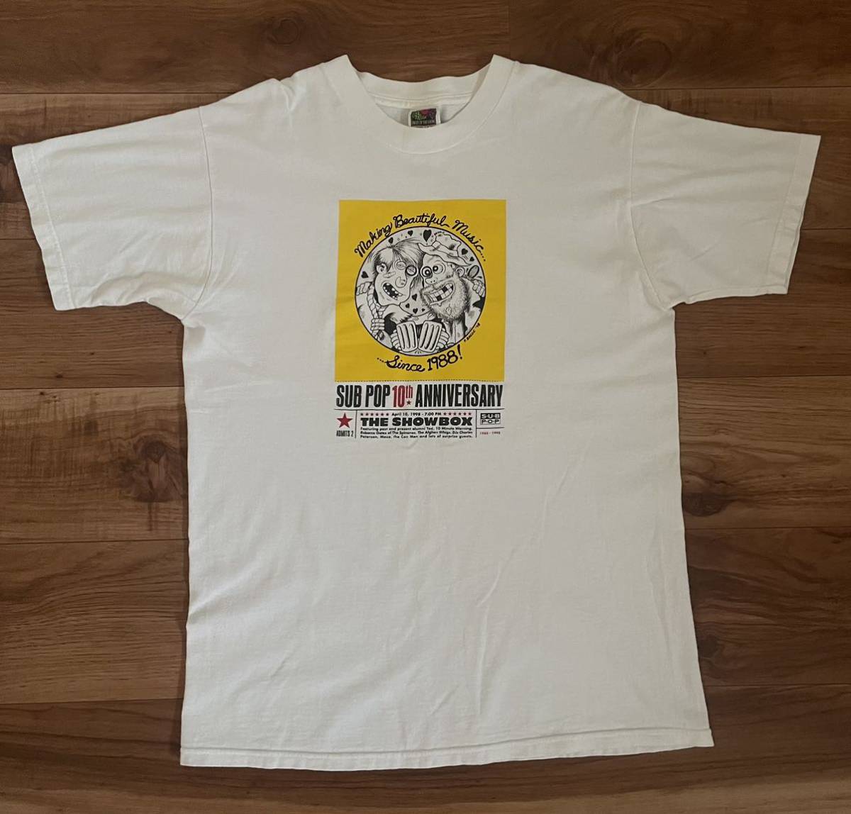 スペシャル SUBPOP 10周年 Tシャツ カートコバーン L7 ビンテージ 