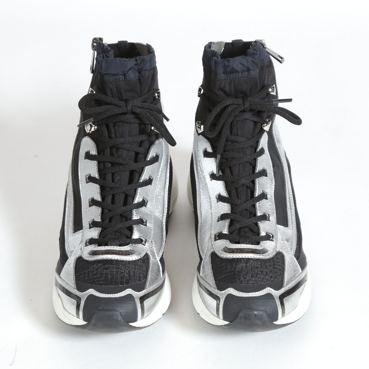 1円 Dior HOMME × 空山基 / 19AW ジップアップ ハイカット 1円 Dior HOMME × 空山基 / 19AW ジップアップ ハイカット