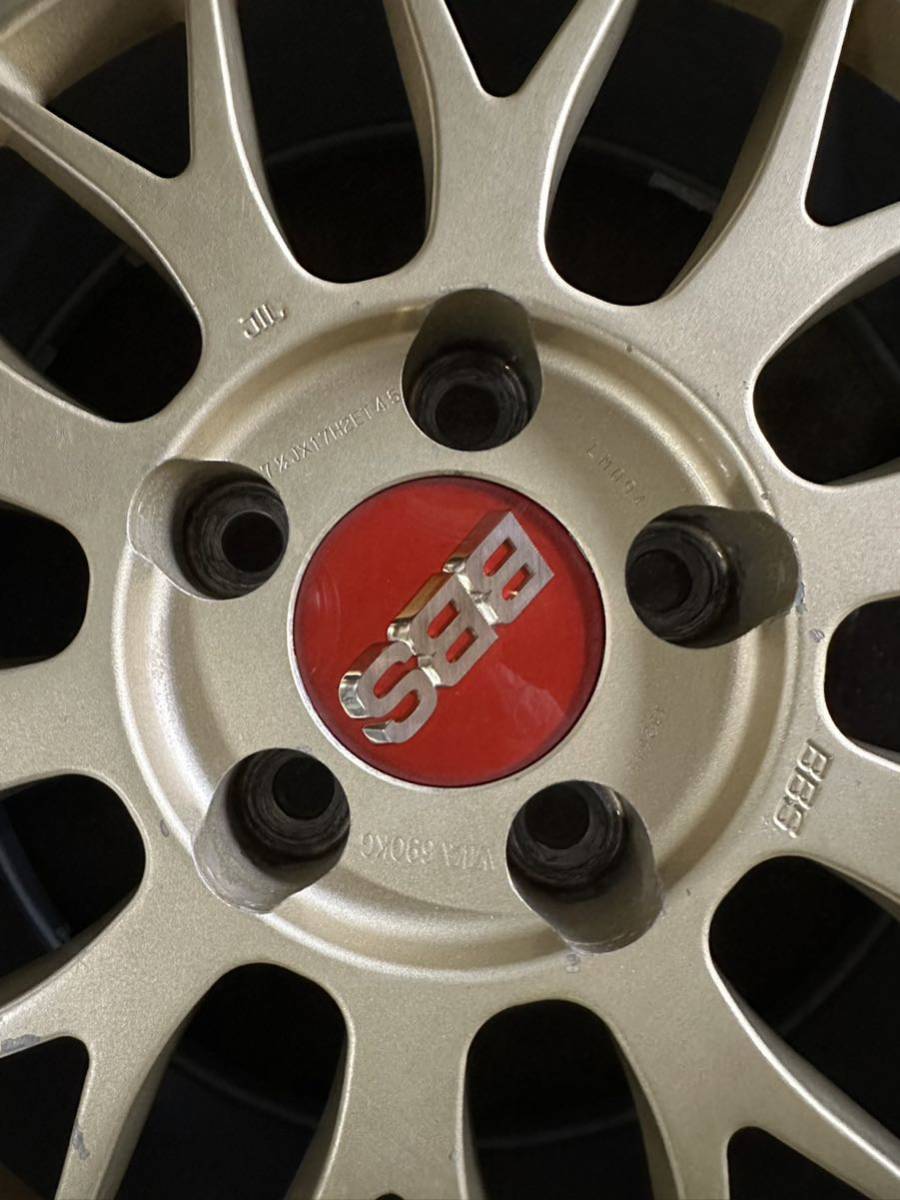 美品 BBS LM094 17インチ7.5J 5穴PCD114.3オフセット45 中古アルミ 