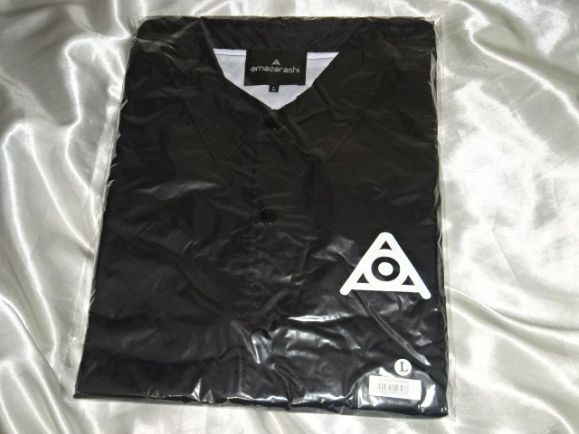 ◆ amazarashi　未開封の コーチジャケット Lサイズ　ブラック