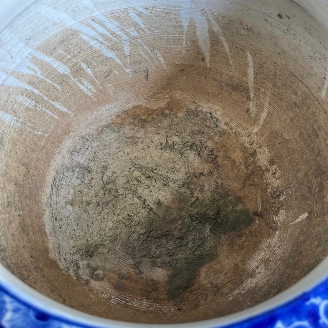 火鉢 メダカ鉢 古道具 伊万里焼 陶器 大きめ 蓮鉢 金魚 めだか 花柄
