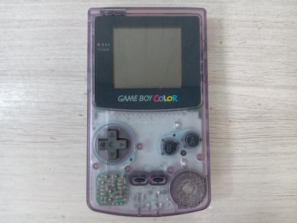 ゲームボーイカラー 本体 CGB-001 クリアパープル 任天堂 GAMEBOY