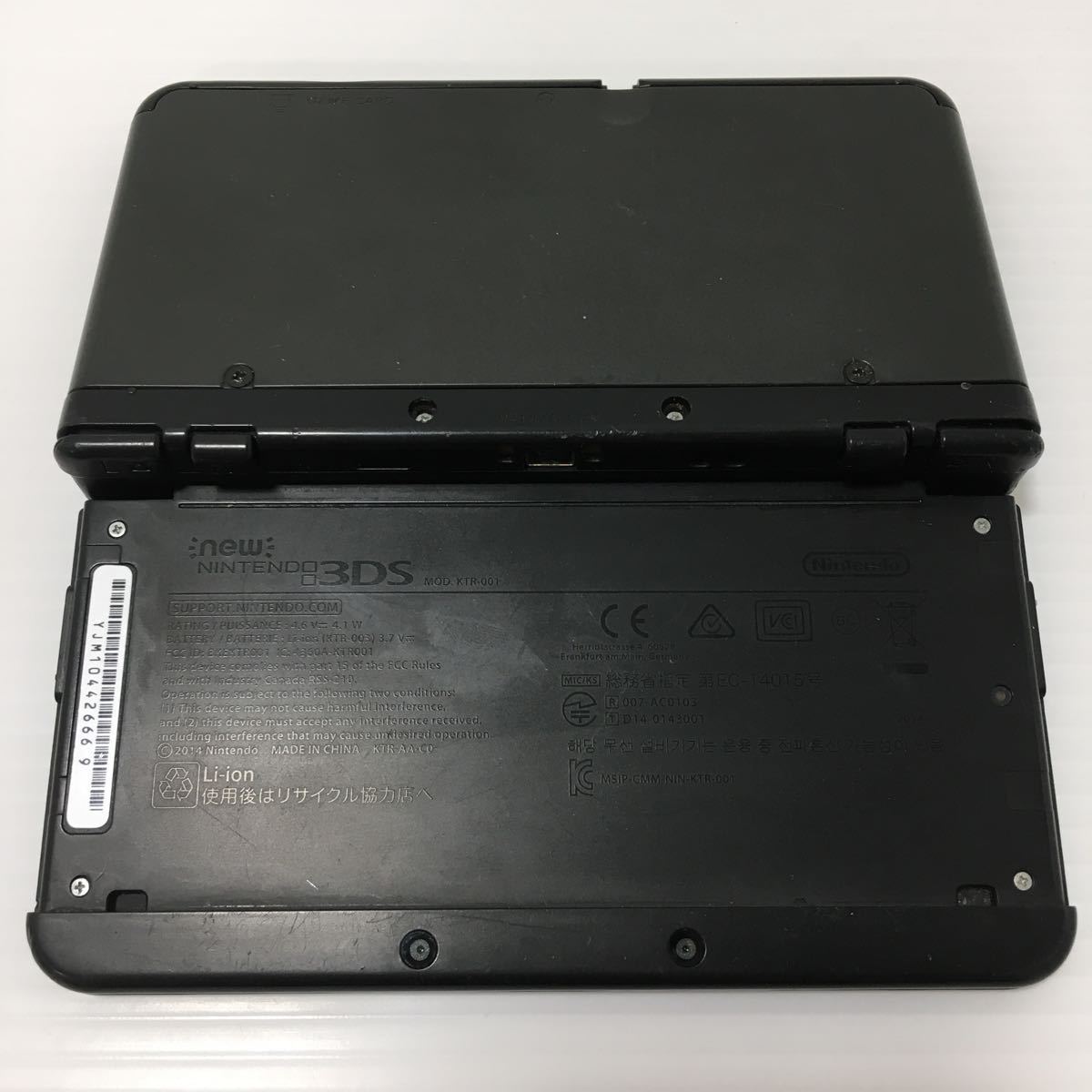 1円〜 欠品 動作確認/初期化済 newニンテンドー3DS LL RED-001