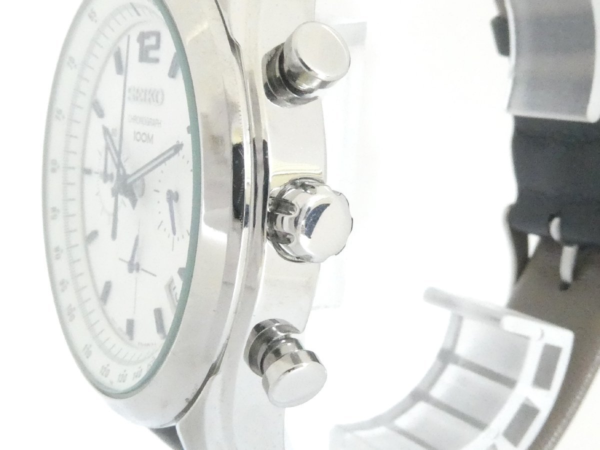 SEIKO セイコー CHRONOGRAPH 100M クロノグラフ 6T63-00J0 クォーツ 