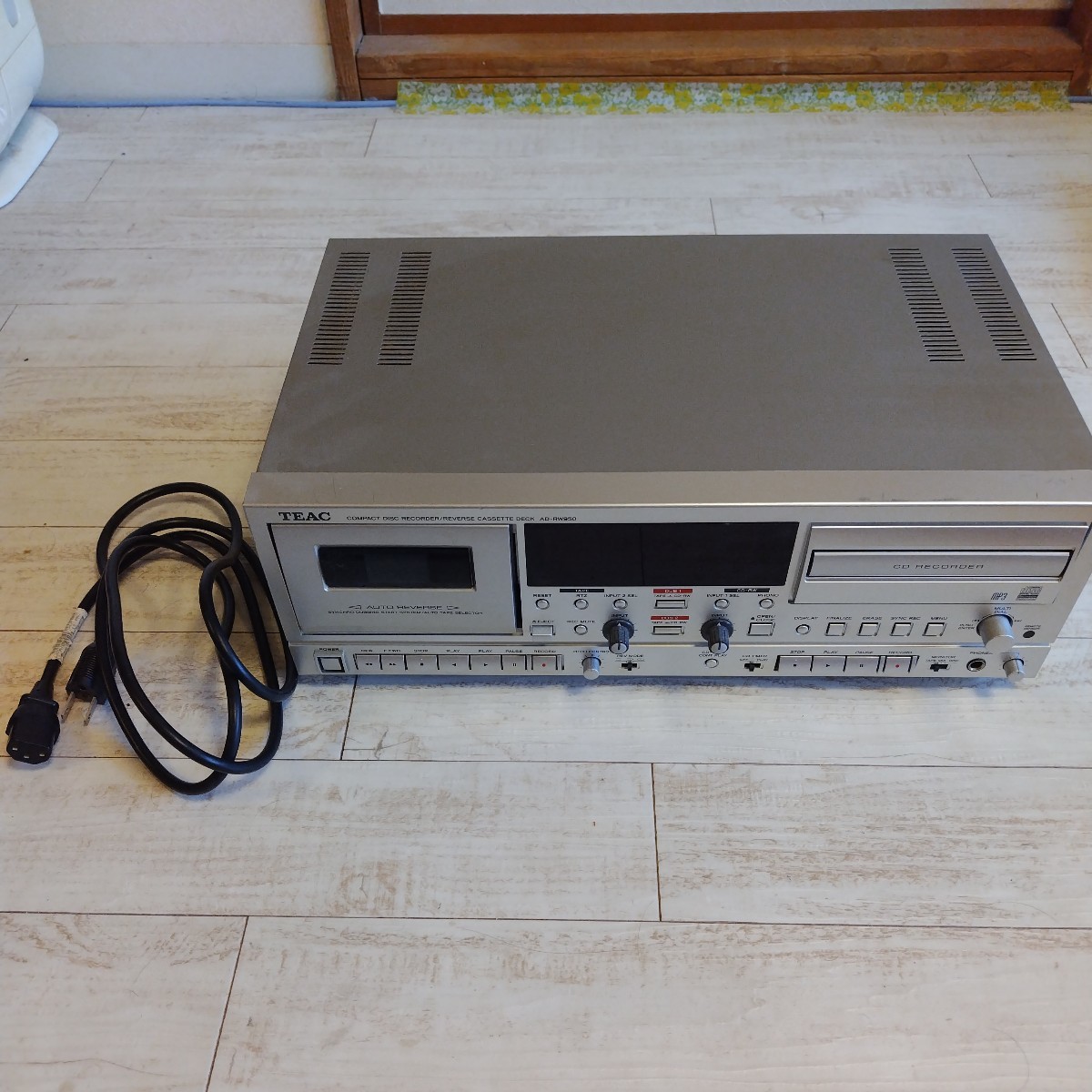 TEAC AD-RW950 カセットデッキ CDレコーダー | ティアック CD-R⁄RW CD