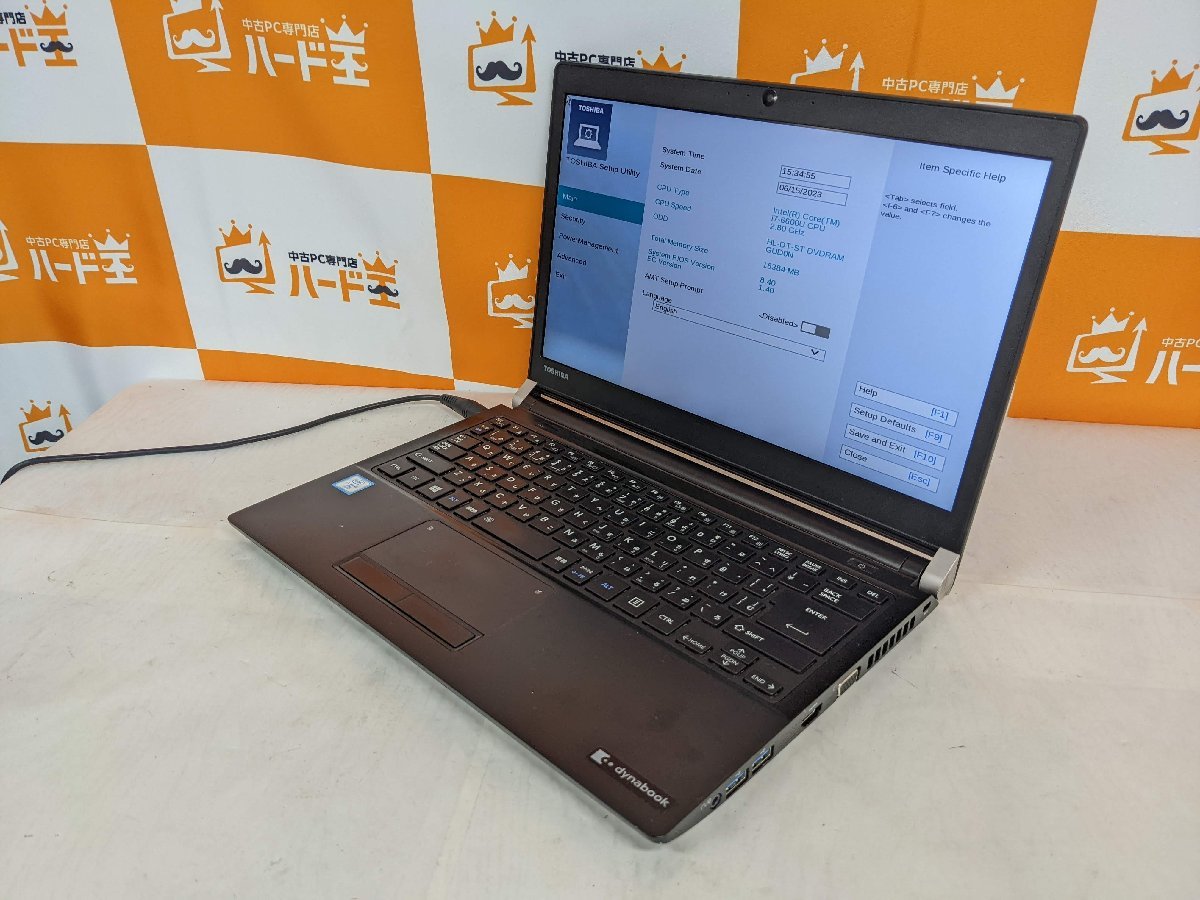 1円スタート SSD256GB メモリ8GB 第6世代 Core i5 2.4GHz 東芝