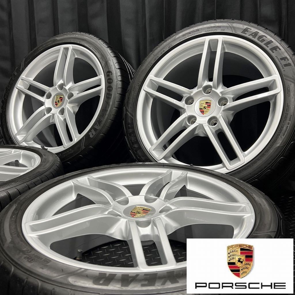 限定セール ポルシェ 991 911純正アルミ＆深溝承認タイヤ GOODYEAR EAGLE ASYMMETRIC2 235/40R19 285/35R19 4本 №B230629-B1 8.5J +54 11J +69 5H 130(ラジアルタイヤ)｜売買されたオークション情報、yahooの商品情報をアーカイブ 5穴