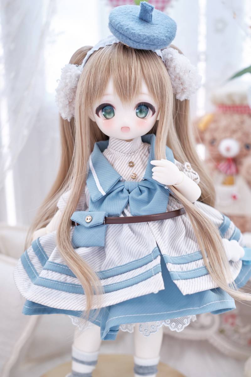 ねねこ』 1/6カスタムドールTinyfox 01S 白巧カスタムヘッド＋天使