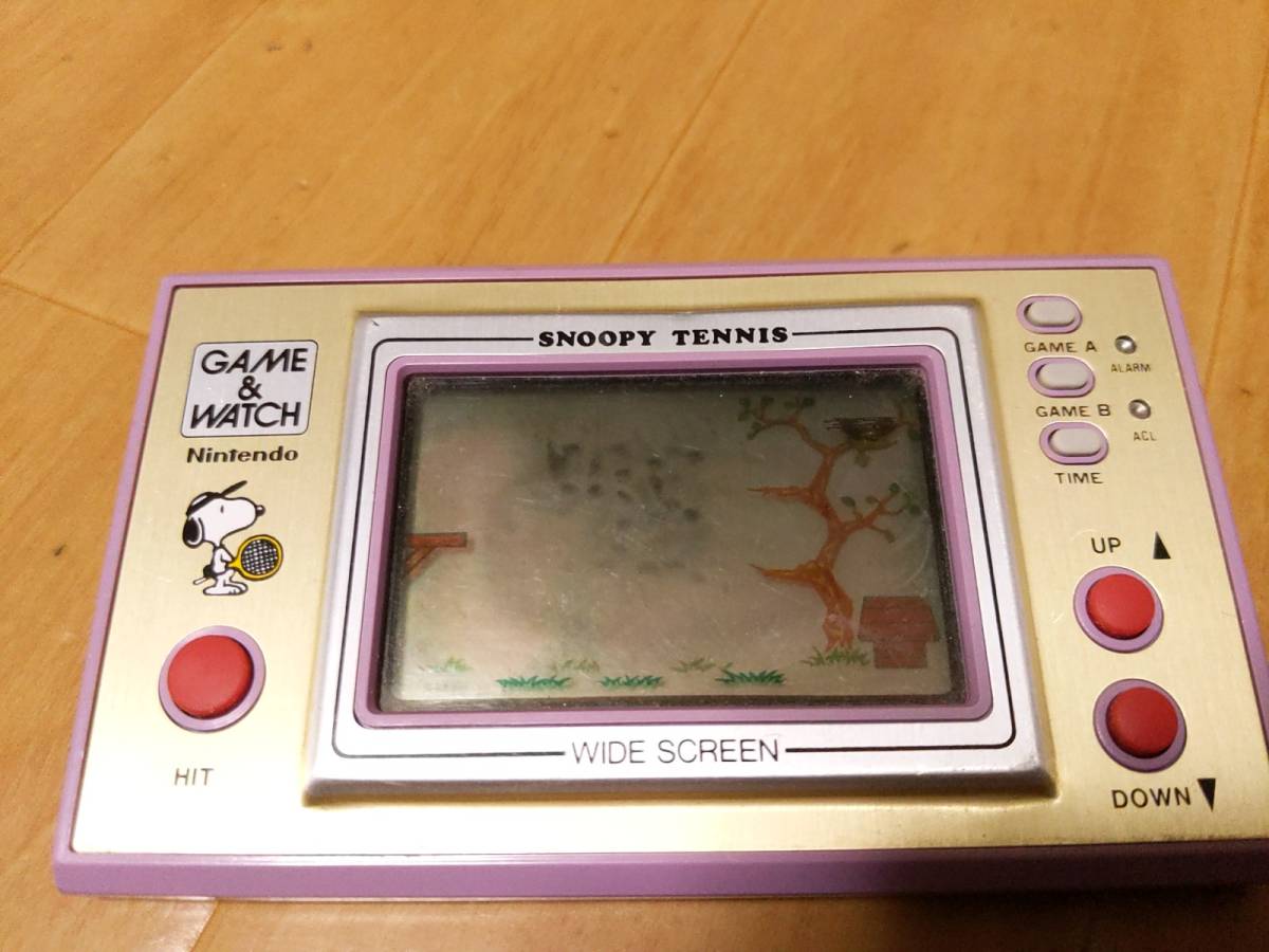Nintendo GAME&WATCH ゲーム&ウォッチ 本体 スヌーピー テニス