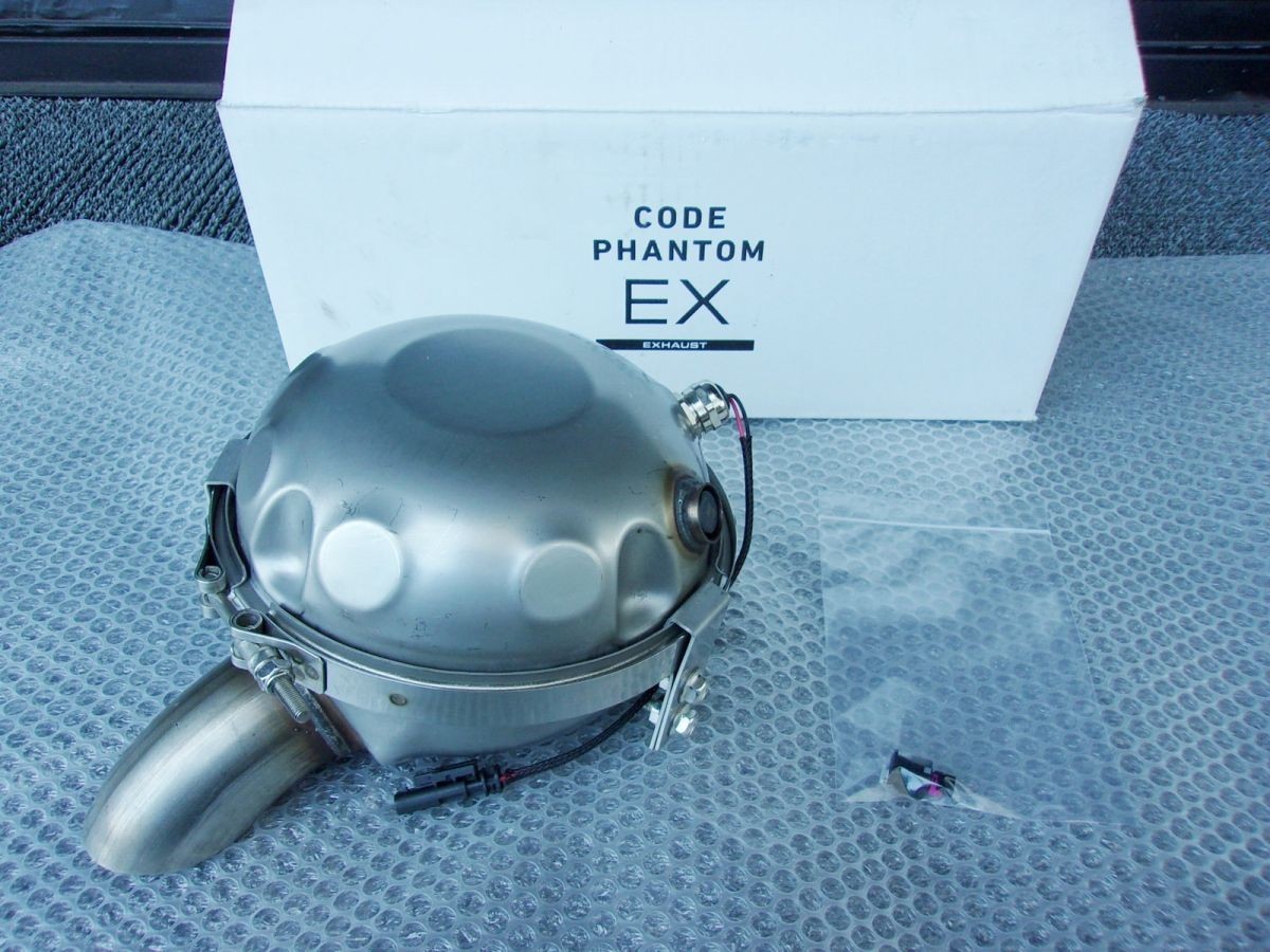 BREX CODE PHANTOM EX マフラースピーカー ベンツ未使用 ☆即納!未使用!☆CODE PHANTOM コードファントム EX マフラー