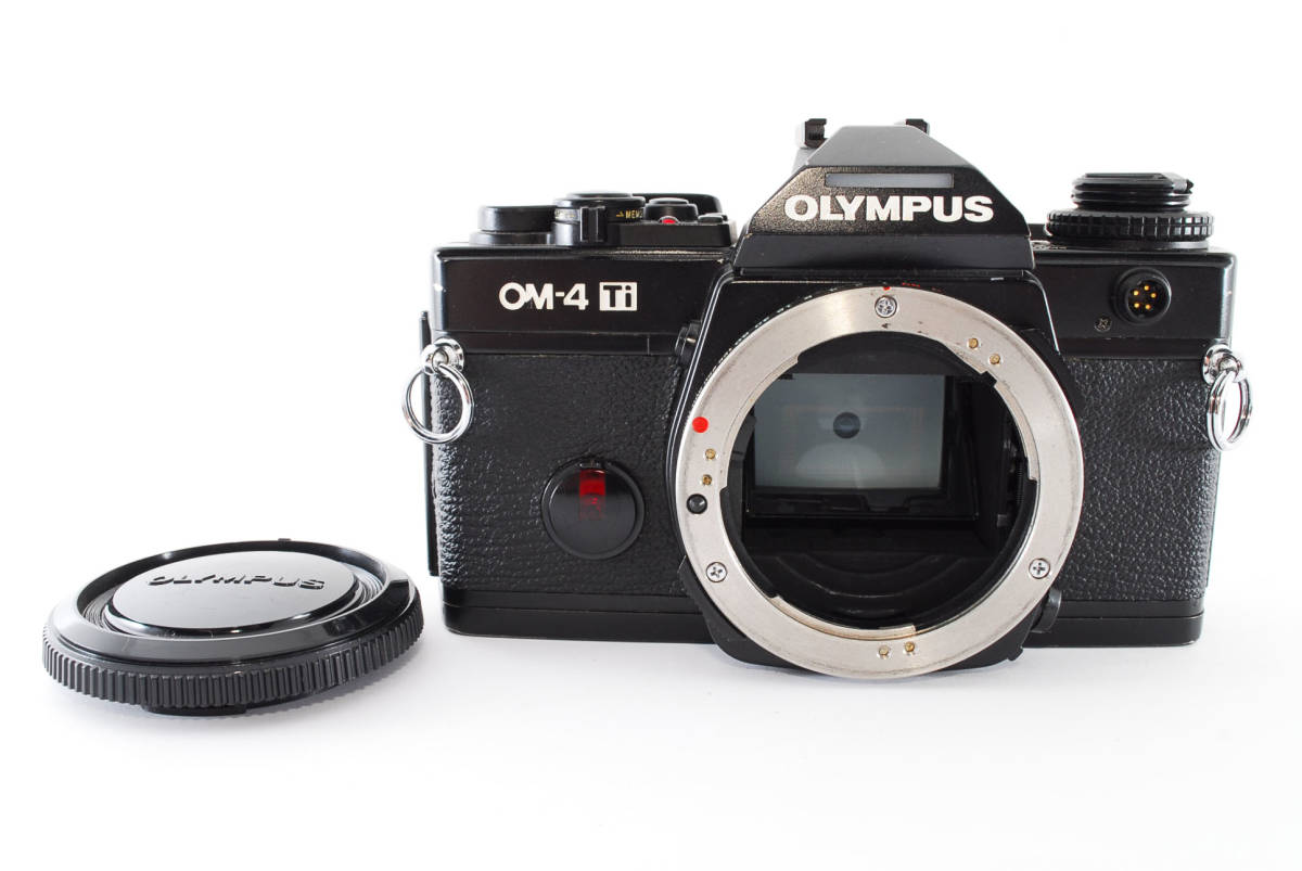 オリンパス OLYMPUS OM-4 Ti フィルムカメラ 【動作確認済・元箱付