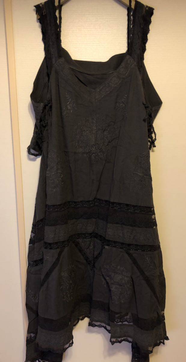 ★フランシュリッペ★繊細ワンピースケムリ大きいサイズ3L15号FL5