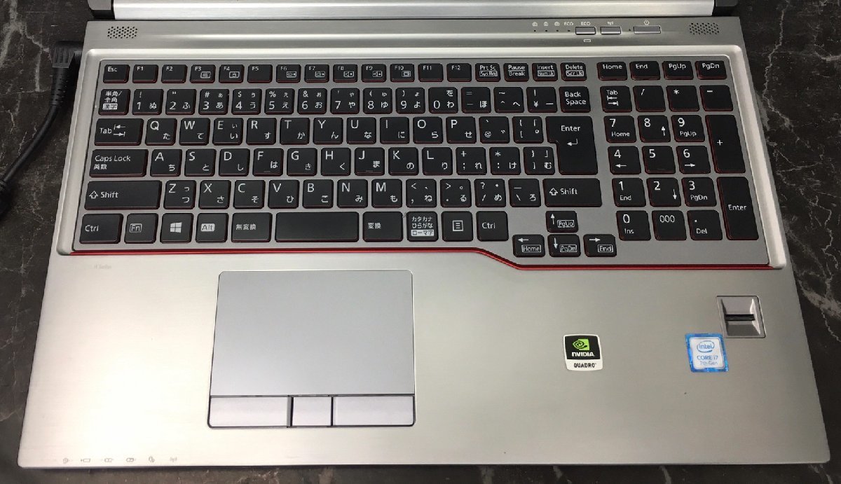 1円～ □ジャンク 富士通 CELSIUS H770 / 第7世代 / Core i7 7700HQ 