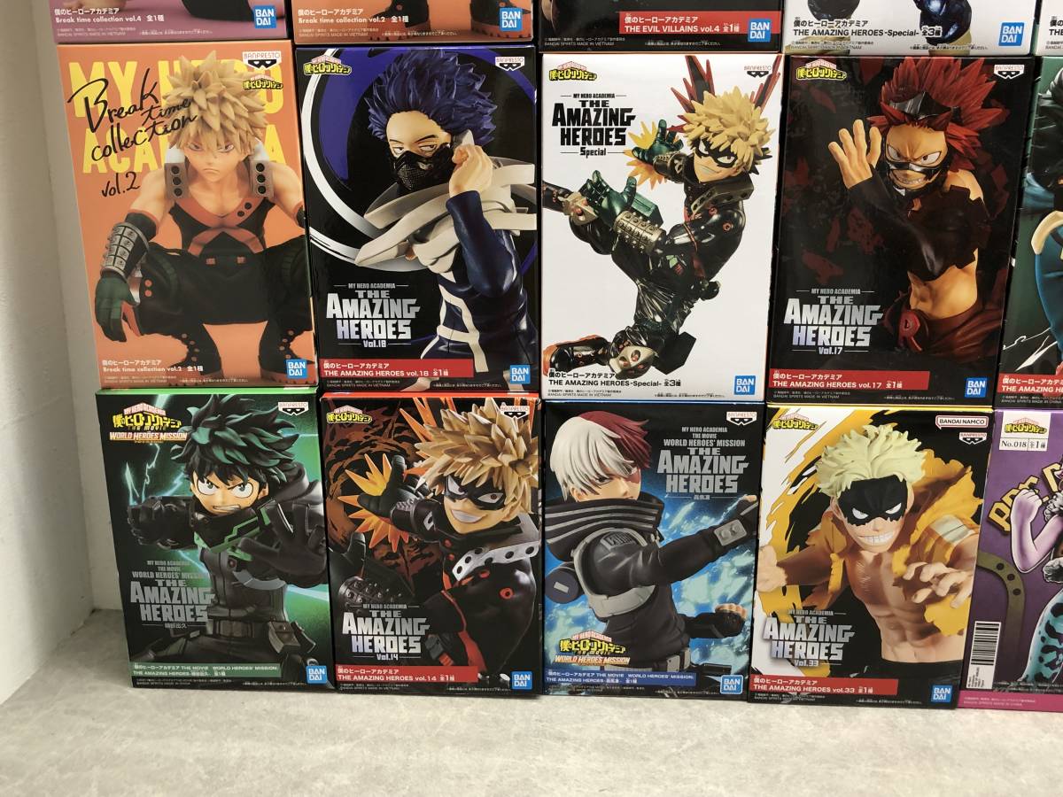 085　O)　1円～　☆未開封☆　僕のヒーローアカデミア　ヒロアカ　プライズ　一番くじ フィギュア　まとめ　大量　 フィギュア 一番くじ 僕のヒーローアカデミア