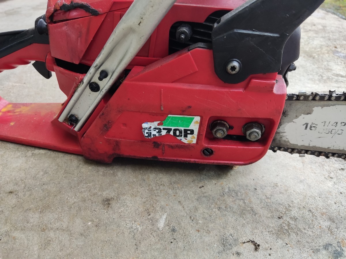 ゼノア チェンソー G370P エンジンチェンソー ZENOAH 型式不明  